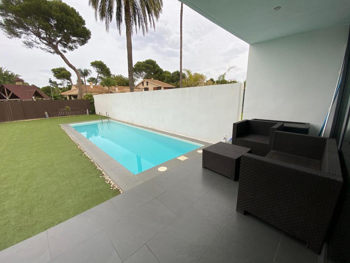 Modern Villa With Private Pool/ 400M To The Beach Grao de Castellon Buitenkant foto