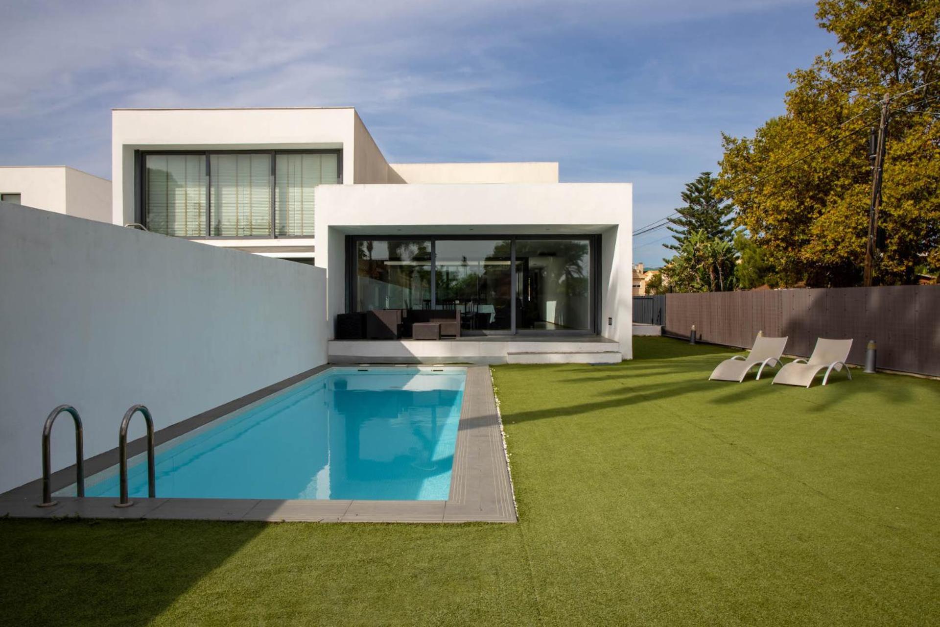 Modern Villa With Private Pool/ 400M To The Beach Grao de Castellon Buitenkant foto