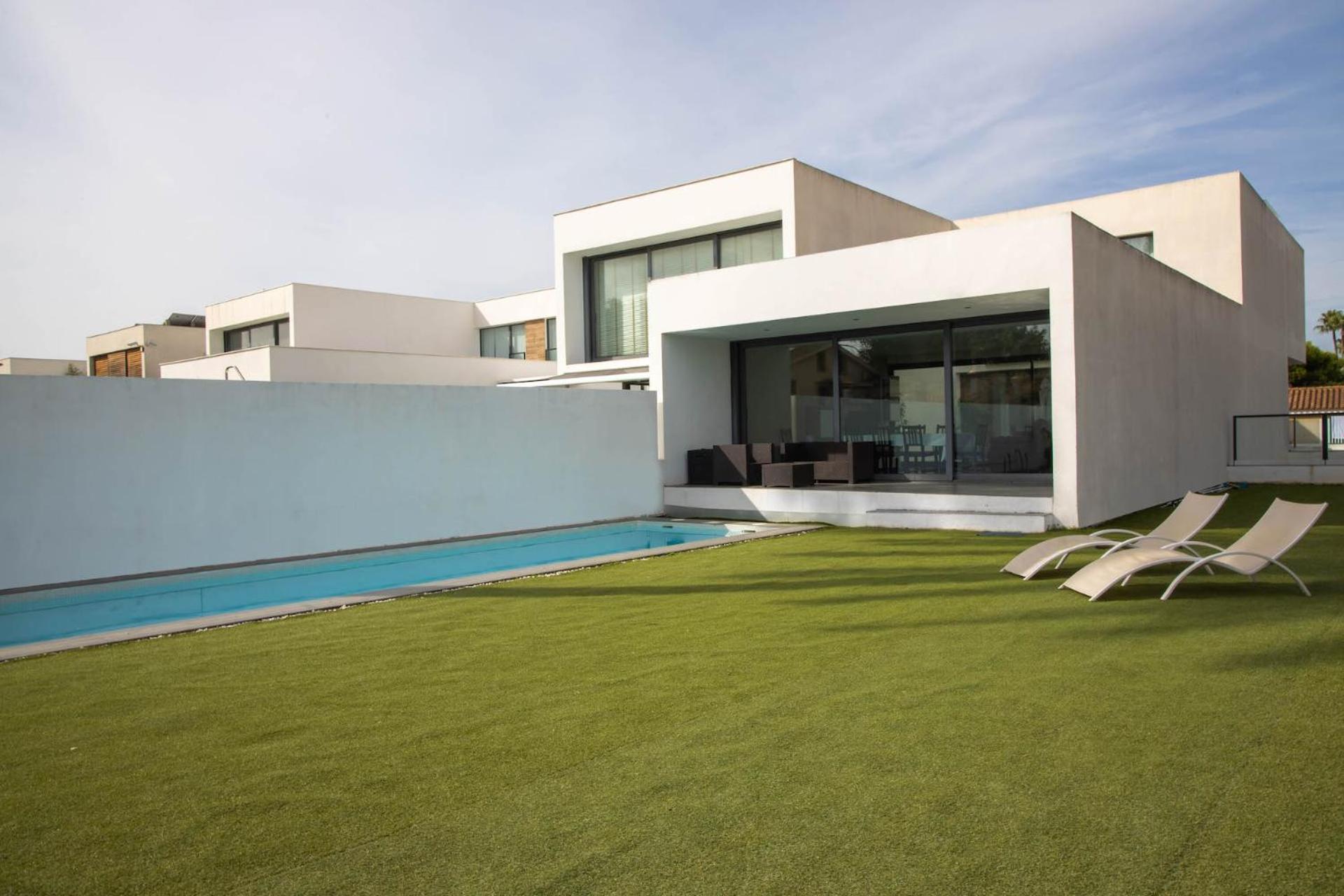 Modern Villa With Private Pool/ 400M To The Beach Grao de Castellon Buitenkant foto